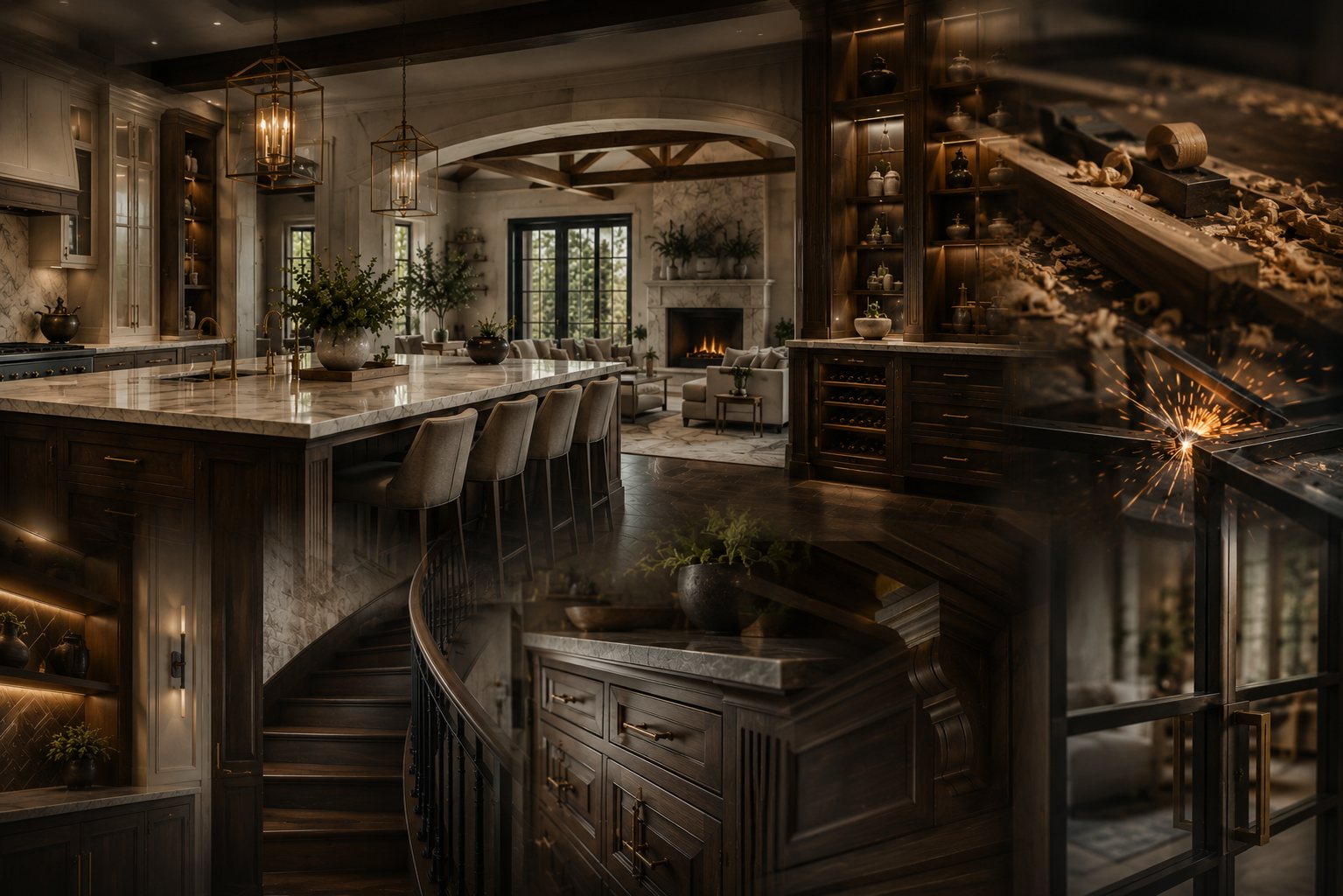 Artisan kitchen and architectural craftsmanship by Key Creations